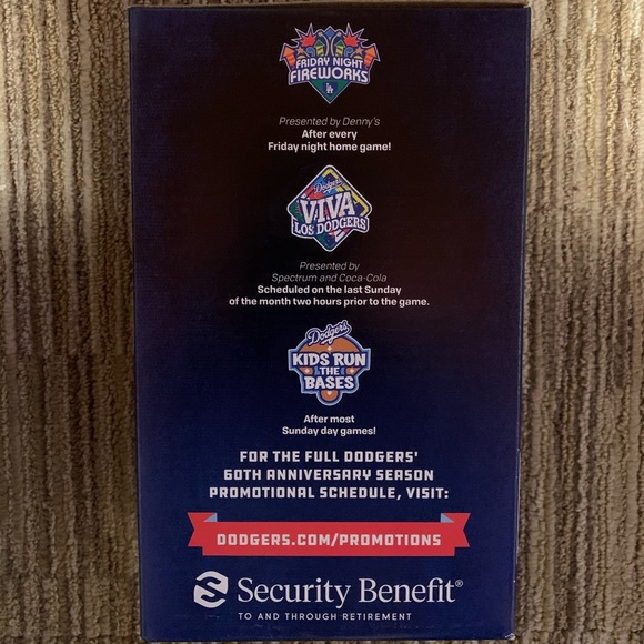 LA Dodgers Bobblehead - Rich Hill - Picture 5 of 7